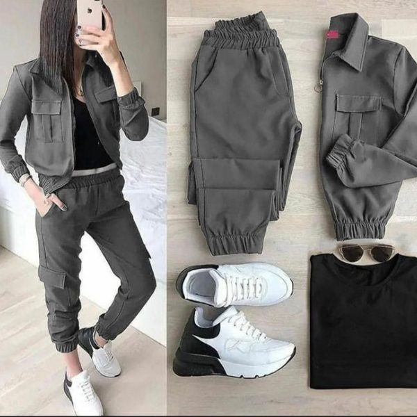 Winter Pocket Style Tracksuit