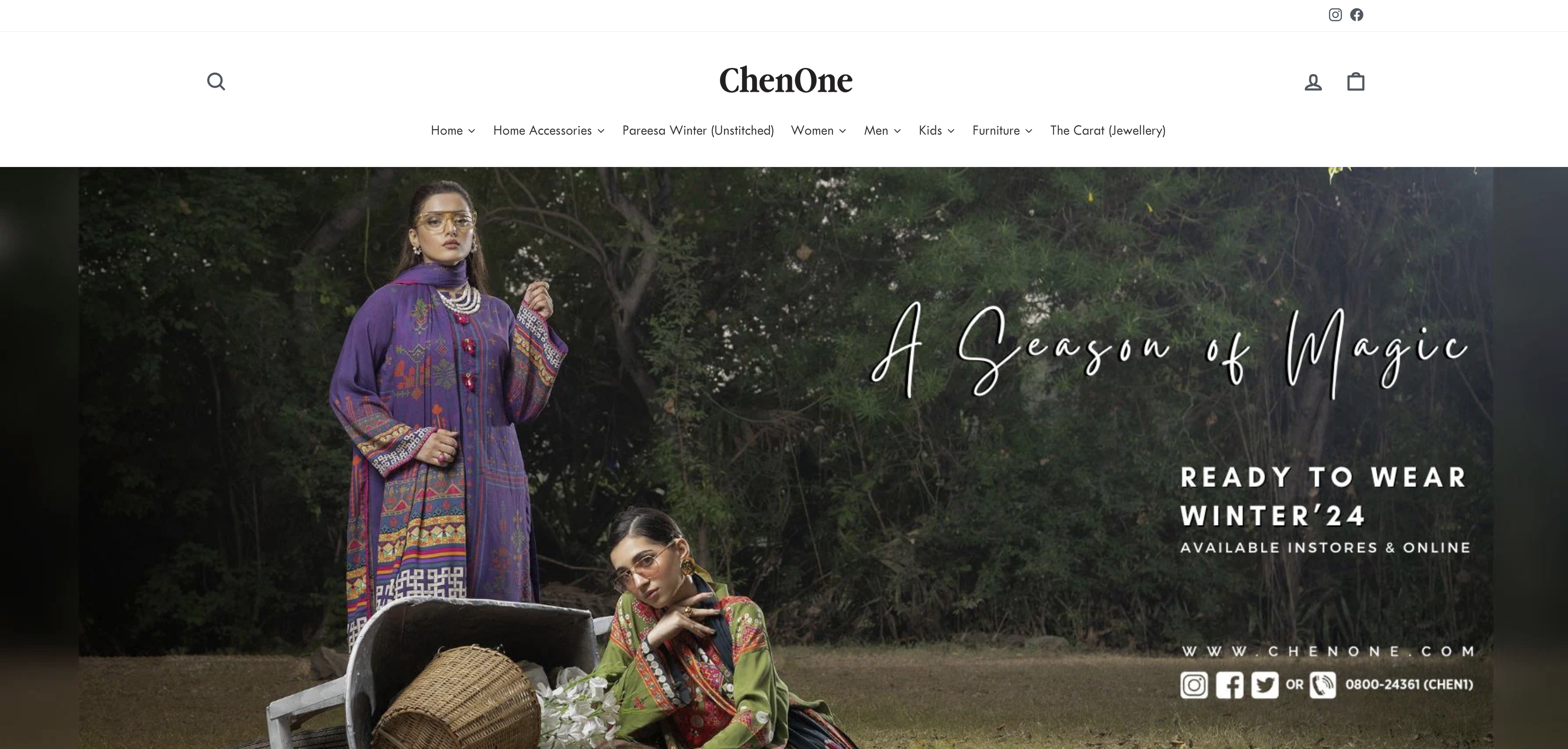 ChenOne A Premier Lifestyle Brand in Pakistan